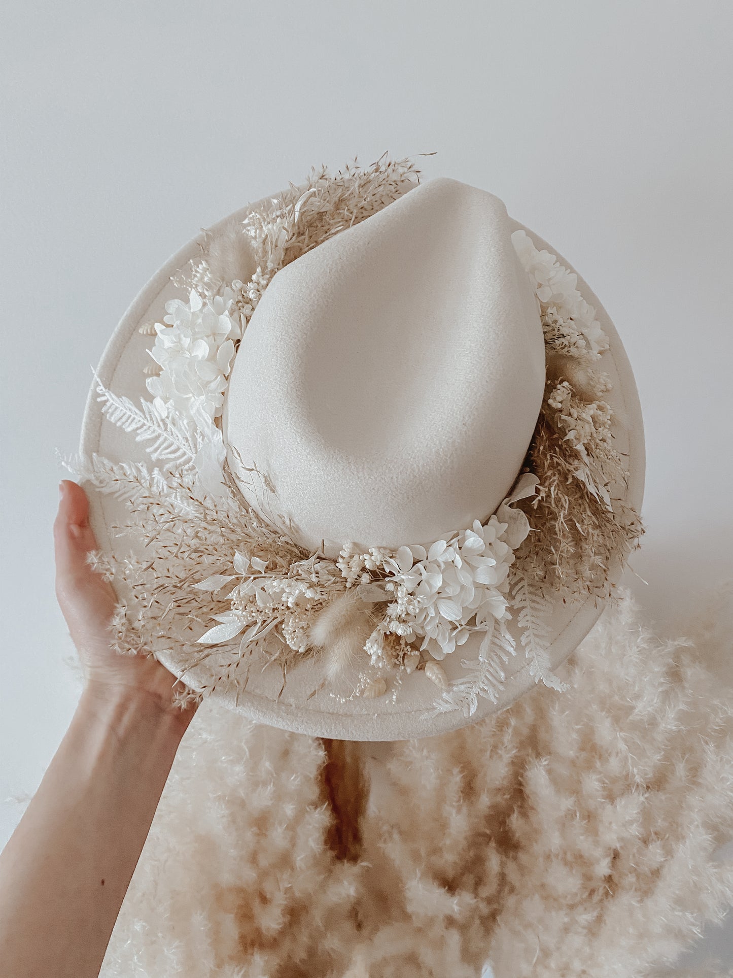 CHAPEAU FLEURI bohème