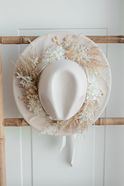 CHAPEAU FLEURI bohème