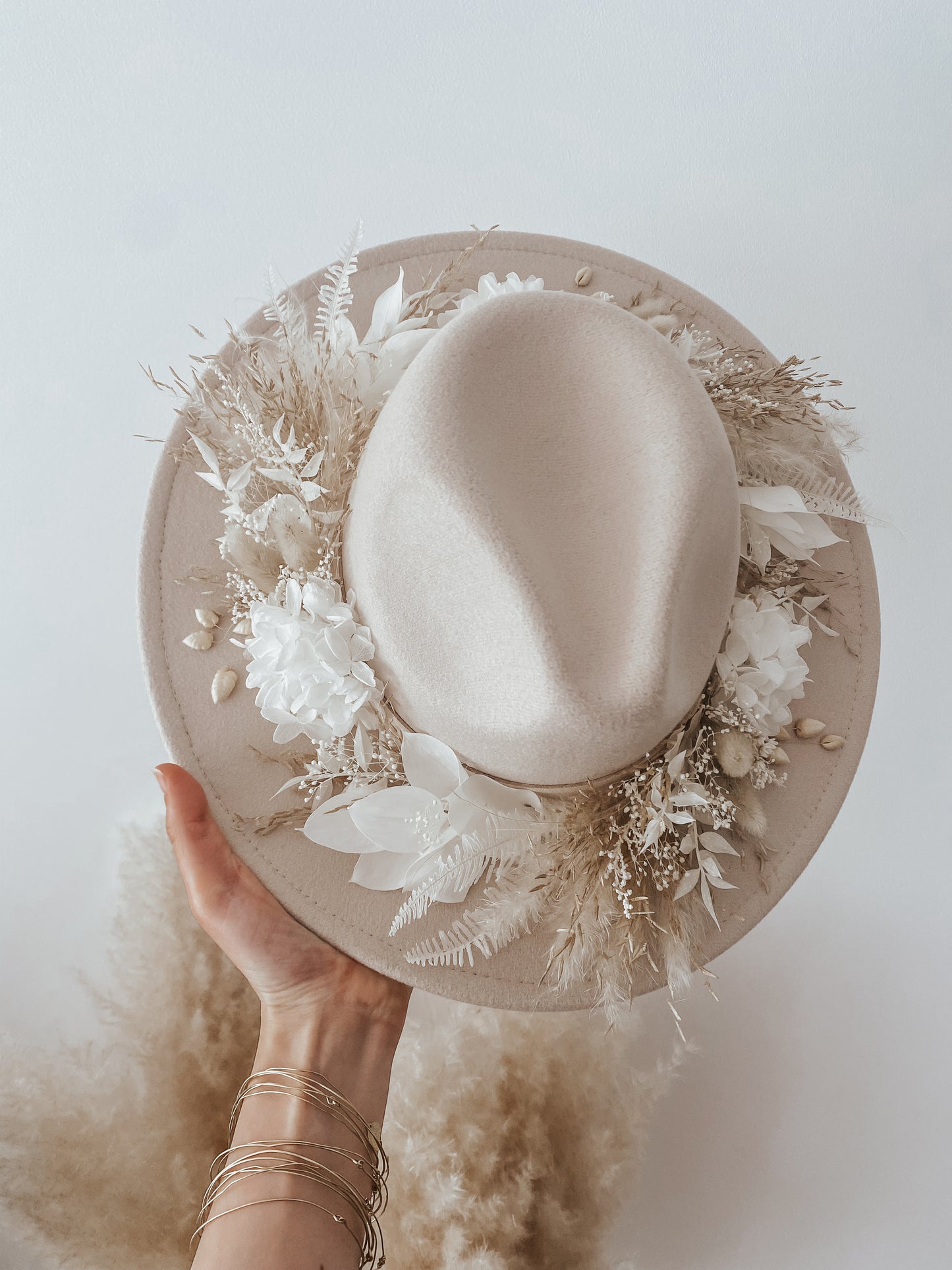 CHAPEAU FLEURI bohème