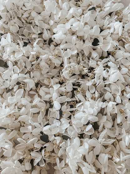 CONFETTIS BIODÉGRADABLES Blanc/beige/vert