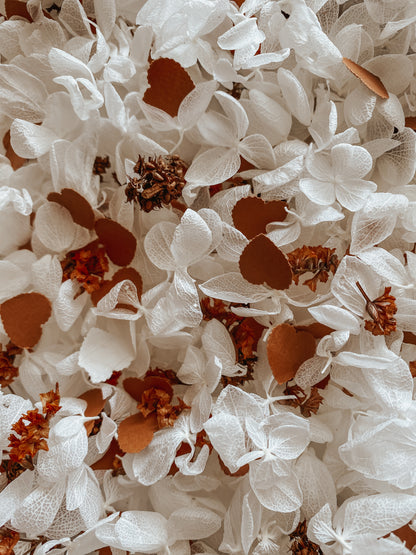 CONFETTIS BIODÉGRADABLES Blanc/beige/terracotta