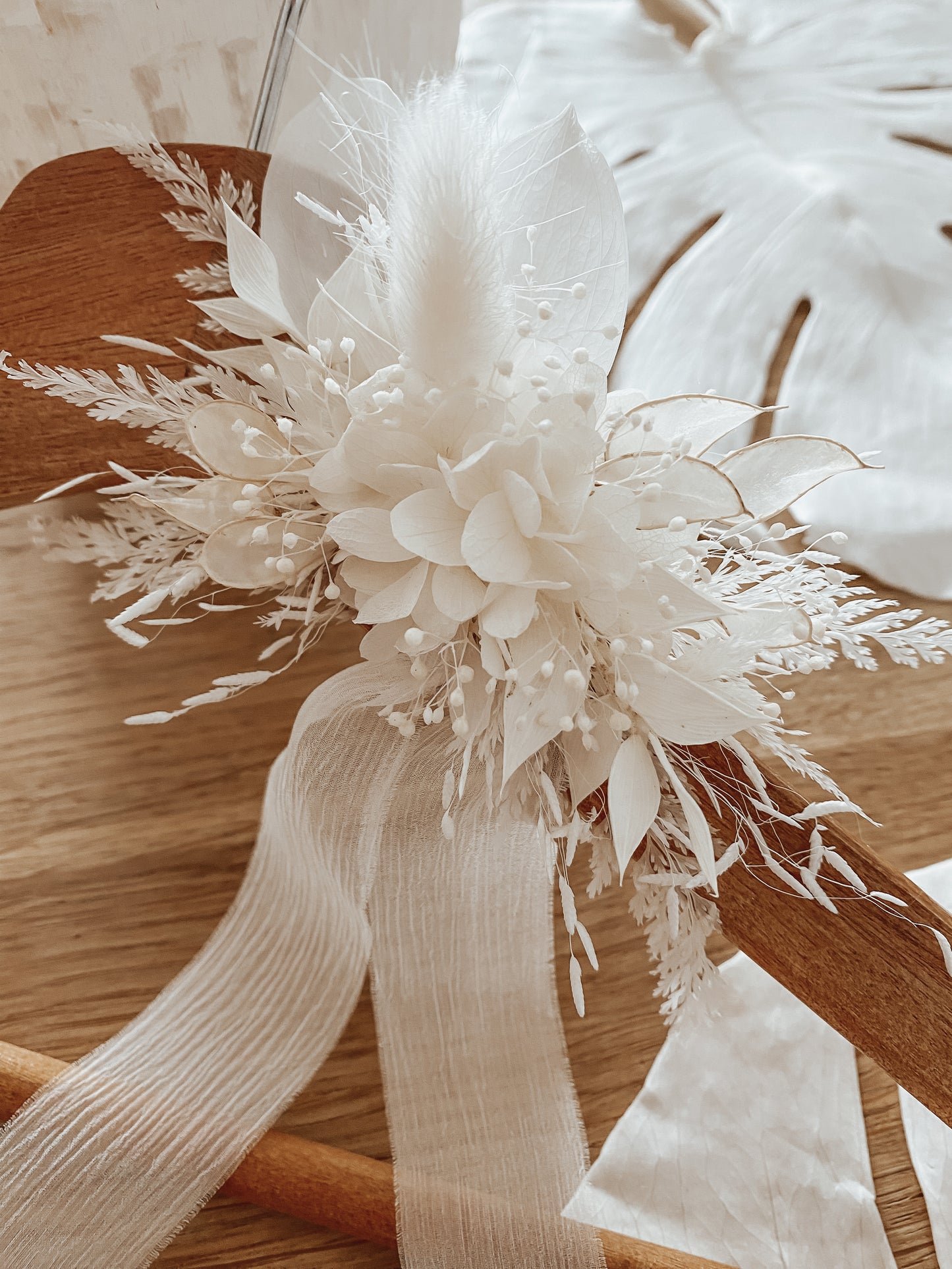CINTRE MARIÉE - Blanc